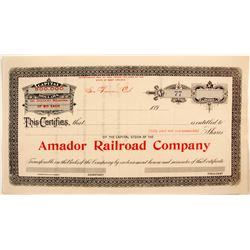 Amador Railroad Co.  (82209)