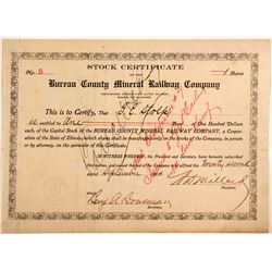 Bureau County Mineral Railway Company  (82242)