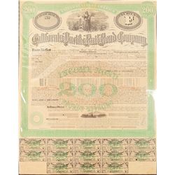 California Pacific Railroad Co. bond  (101279)