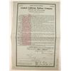 Image 1 : Central California Railway Co. - 1st Mortgage  (82227)