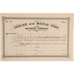 Denver and Middle Park Railroad Co.  (104890)