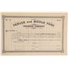 Image 1 : Denver and Middle Park Railroad Co.  (104890)
