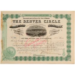 Denver Circle Railroad Co.  (104820)