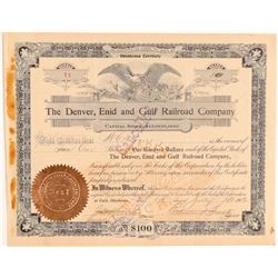 Denver, Enid and Gulf Railroad Co.  (104864)