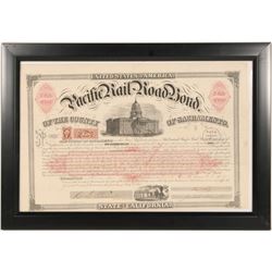 Early Pacific Railroad Bond  (102243)