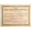Image 1 : Eureka & Palisade Railroad Company Bond  (77256)