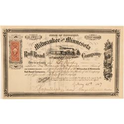 Milwaukee and Minnesota Railroad Co.  (101332)