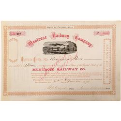 Montrose railway Co  (101255)