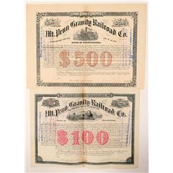 Mt Penn Gravity Railroad Co  (101264)