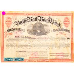 Pacific Rail-Road Bond  (101304)
