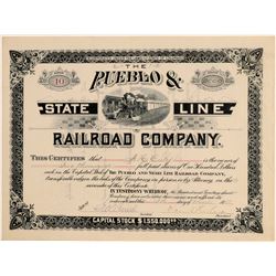 Pueblo & State Line Railroad Co.  (104828)
