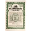 Image 1 : San Juan Pacific Railway Co Bond  (81772)