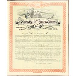 Sierra Valleys Railway Co  (101278)