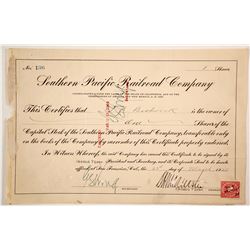 Southern Pacific Railroad Co. stock  (81747)