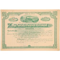 The Nevada Central Railroad Co  (102448)