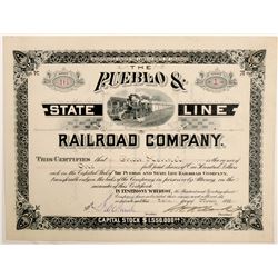 The Pueblo & State Line Railroad Co.  (102463)