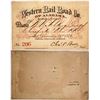 Image 1 : Western Rail Road Co. of Alabama Pass, 1874  (60305)