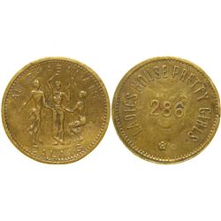 Ladies House Brothel Token  (103519)