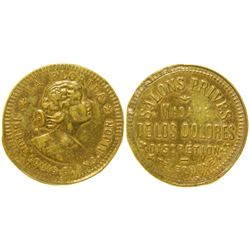 Madame De Los Delores Brothel Token  (103524)