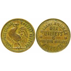 Madame Andree Brothel Token  (103532)