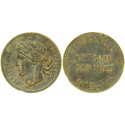 Au Classique Brothel Token  (103536)