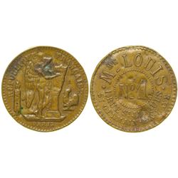 Mme. Louis Brothel Token  (104054)