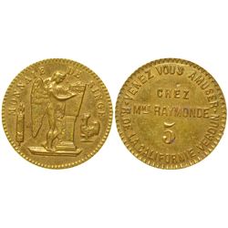 Mme. Raymonde Brothel Token  (104057)