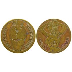 Capri Night Club Brothel Token  (104573)