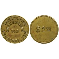 La Escondida Brothel Token  (104587)