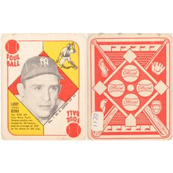 1951 TOPPS Red Back Yogi Berra Card  (104073)
