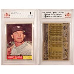 1961 TOPPS Mickey Mantle Card  (104064)