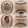 Image 1 : Joe DiMaggio "the Yankee Clipper" autographed baseball  (100271)