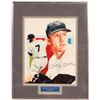 Image 1 : Signed 8 x 10 of Mickey Mantle   (104548)