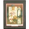 Image 1 : Signed Enos Slaughter Lithograph by Christoper Paulson  (104555)