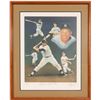 Image 1 : Signed Mickey Mantle Lithograph by Christoper Paulson  (104557)