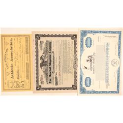 Three Different Sports Stocks  (101420)