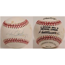 Will Clark signed Ball  (104607)