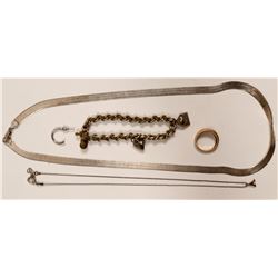 Antique Jewelry / 5 Items.   (102111)