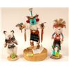 Image 1 : Kachinas (Set of 3) Signed by Artists  (102735)