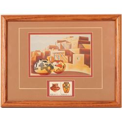 Pueblo Art stamps  (91454)
