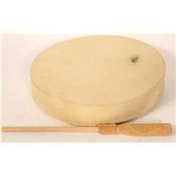 Drum Made of Buckskin  (91181)
