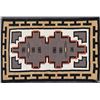 Image 1 : Navajo Rug  / " 2 Gray Hills With Clouds".  (102126)
