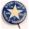 Image 1 : Marble Pin  / From The " Star Times"  (100703)