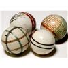Image 1 : Marbles/  4 Geometic Chinas  (100672)