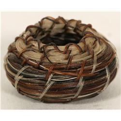 Horse Hair Basket (.5" round)  (91180)