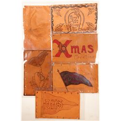 Leather Post Cards  (91321)