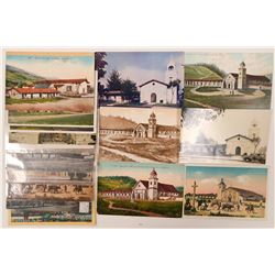 California Missions Postcards  (102677)