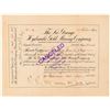 Image 1 : La Grange Hydraulic Gold Mining Co. Stock Certificate  (91612)