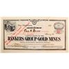 Image 1 : Bankers Group Gold Mines stock  (81850)