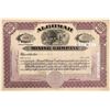 Image 1 : Algomah Mining Company Stock Certificate  (102214)